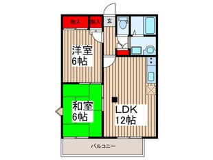 グランハイム柳沢A.B棟の物件間取画像